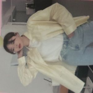 Pocket Front Drop Shoulder Blouse